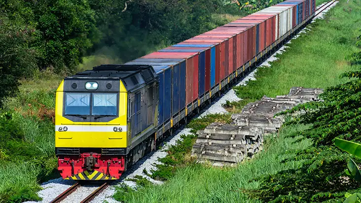 บริการขนส่งสินค้าทางรถไฟจากยุโรป