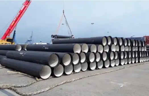 Water pipe laying project